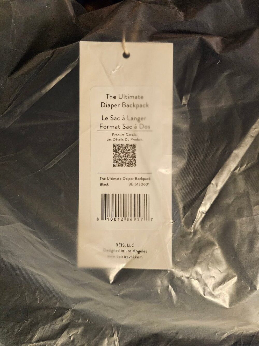 The Ultimate Diaper Backpack in Black - NWT still in original packaging - Picture 8 of 8
